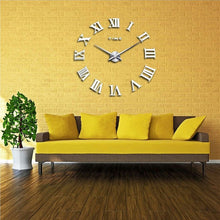 Load image into Gallery viewer, DIY 3D Wall Art Clock - silver