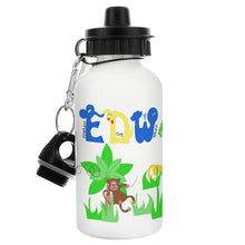Load image into Gallery viewer, Personalised Animal Alphabet Drinks Bottle
