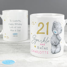 Load image into Gallery viewer, Personalised Me To You Sparkle &amp; Shine Birthday Mug - any age