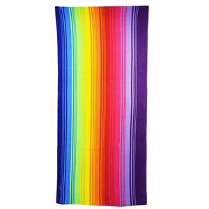 Rainbow Design Large Towel