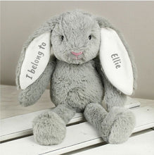 Load image into Gallery viewer, Personalised Bunny Rabbit Soft Toy