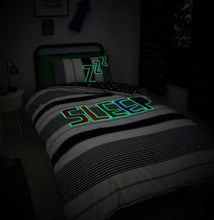 Load image into Gallery viewer, Sleep Glow In The Dark Duvet Cover Set