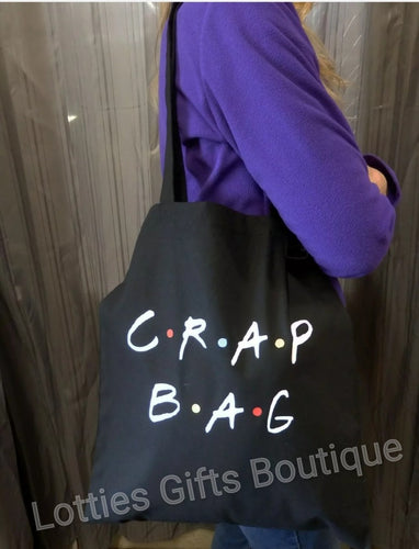 C R A P  B A G  Friends Style Tote Bag
