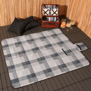 Foldable Picnic Blanket, Navy And White Stripe - 130 x 150

Cm