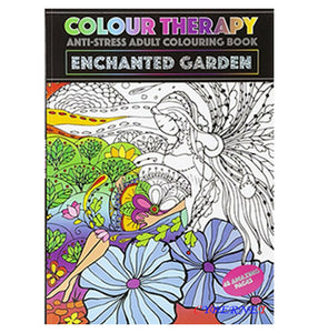 Colour Therapy Colouring Book and Pens