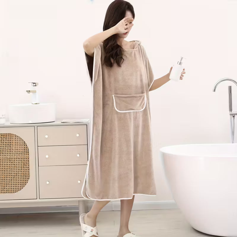 Women's Wearable Bath Towel