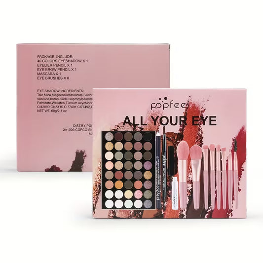 40 Color Eyeshadow Palette Makeup Set