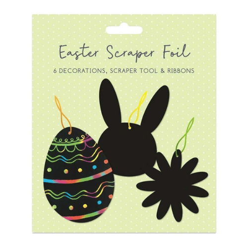 Easter Scraper Foil Art Set
