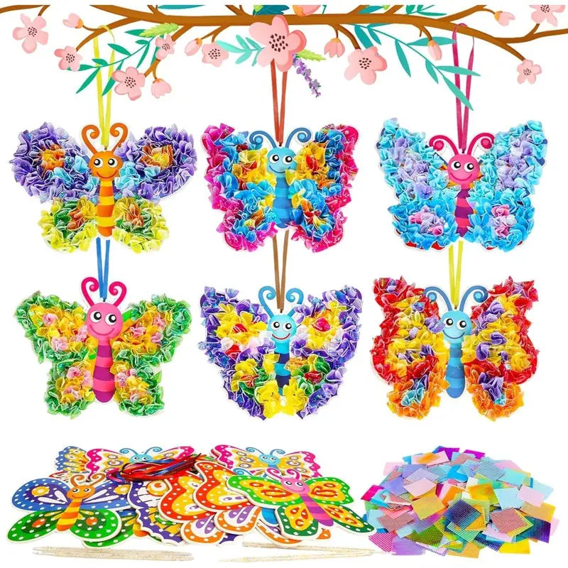 12pcs Butterfly Craft Set