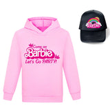 Kids Barbie Hoodie and hat