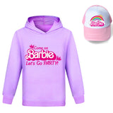 Kids Barbie Hoodie and hat