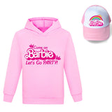 Kids Barbie Hoodie and hat