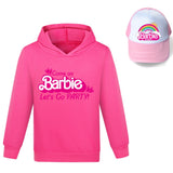 Kids Barbie Hoodie and hat