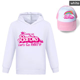 Kids Barbie Hoodie and hat