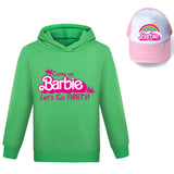 Kids Barbie Hoodie and hat