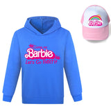 Kids Barbie Hoodie and hat