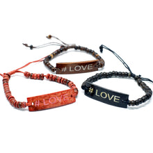 Load image into Gallery viewer, 6x Coco Slogan Bracelets - #Love