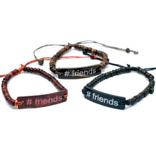 Load image into Gallery viewer, 6x Coco Slogan Bracelets - #Friends