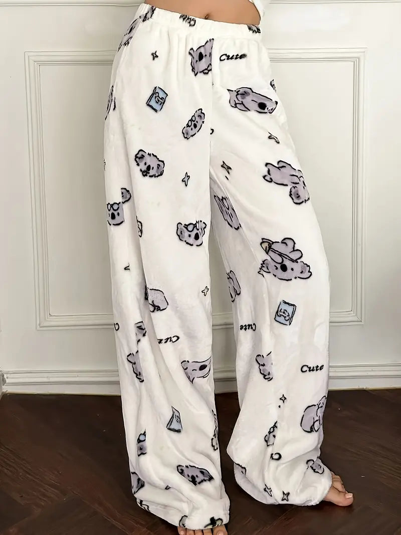 Women'S Plus Size Plush Pants