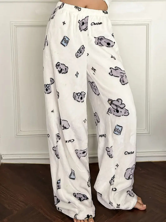 Women'S Plus Size Plush Pants