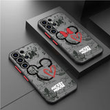 Minnie Mickey Love Matte Case For Samsung Galaxy