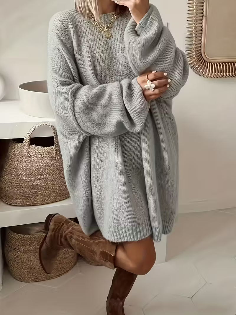 Chic and Comfortable Women's Sweater Dress