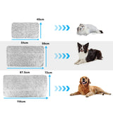 Self Heating Pet Pad Extra Warm Cat Dog Mat Thermal Pet Bed with Removable Cover