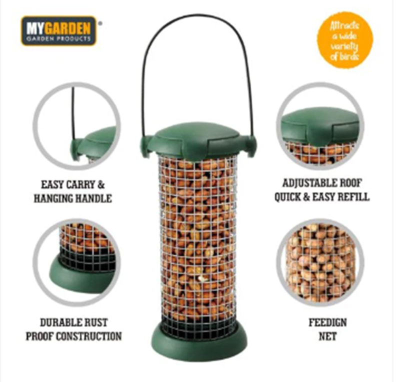 Garden Hanging Bird Peanut Feeder