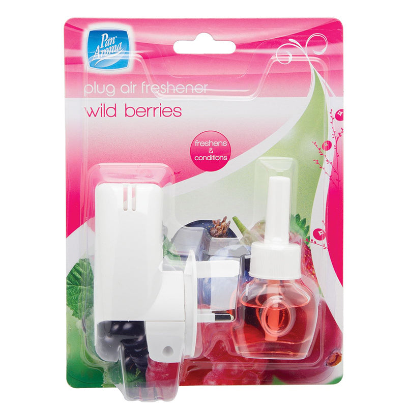 Plug In Air Freshener Plug Unit With Scented Fragrance Refill