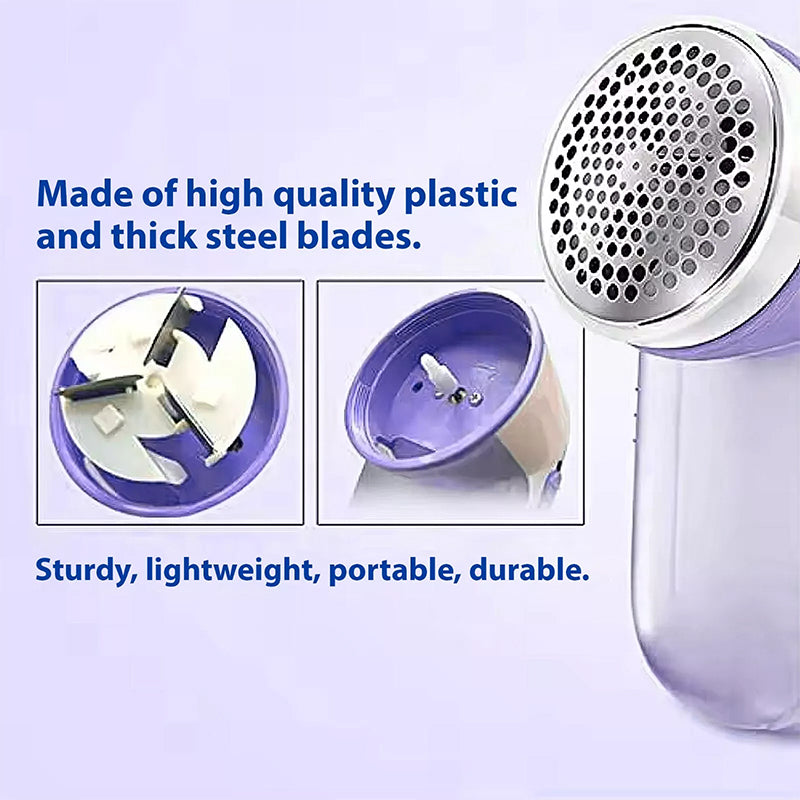 Mini Fabric Shaver Lint Remover USB Rechargeable Bobble Fluff Cleaner