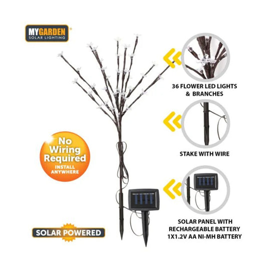 Garden Solar Powered Petal Lights