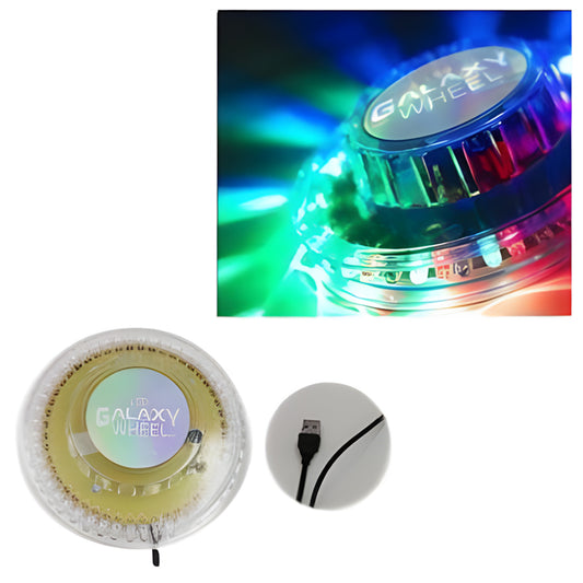 Galaxy Wheel 48 Leds Disco Stage Lamp USB Dazzling Color Led light