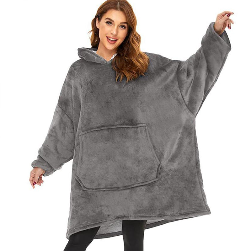 Heated Hoodie Blanket