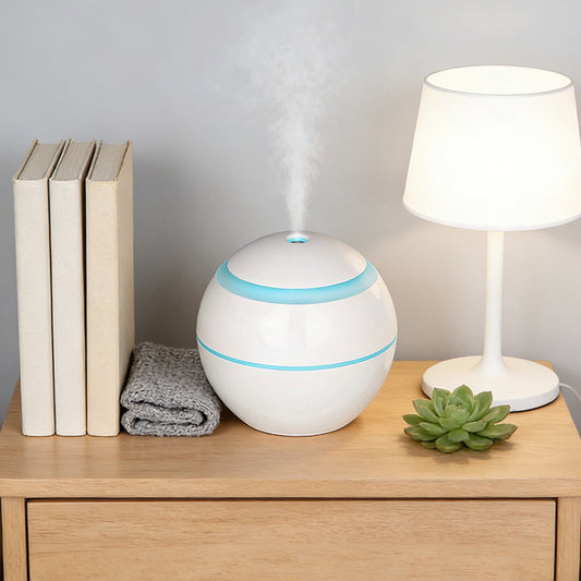 200mL Aroma Mist Diffuser with Soft Light Jasmine Fragrance Oil