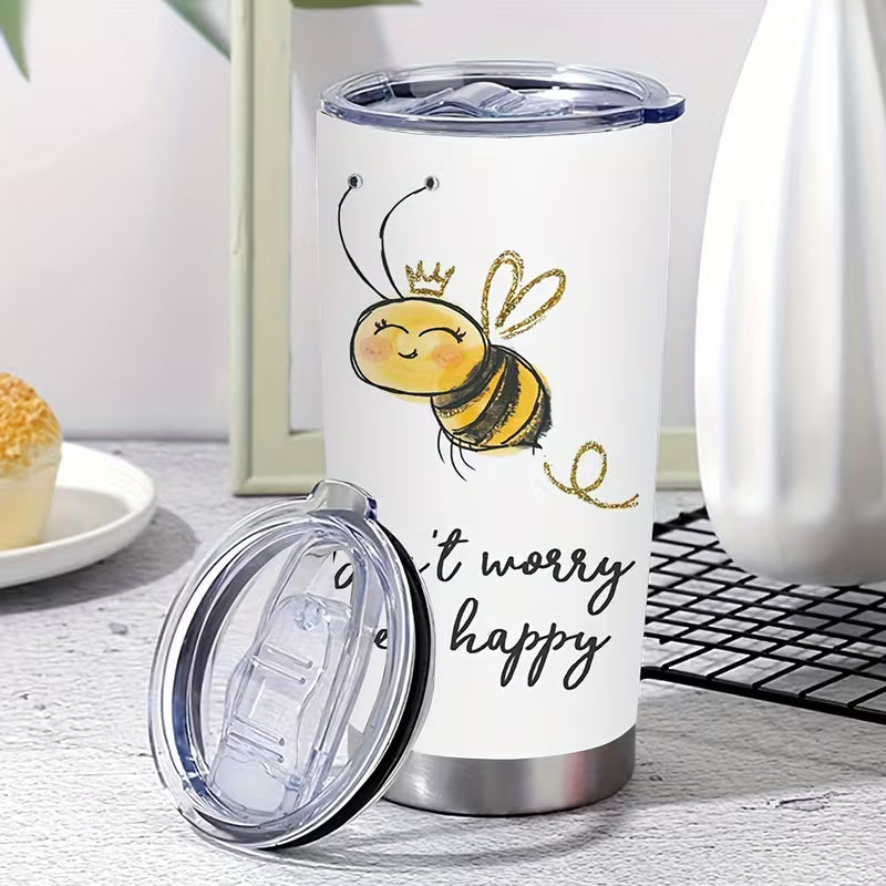 Little Bee Stainless Steel Insulated Mug