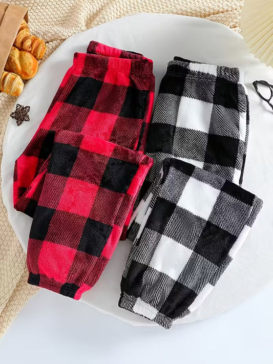 Mens 2pk Thick Winter Fleece Pants