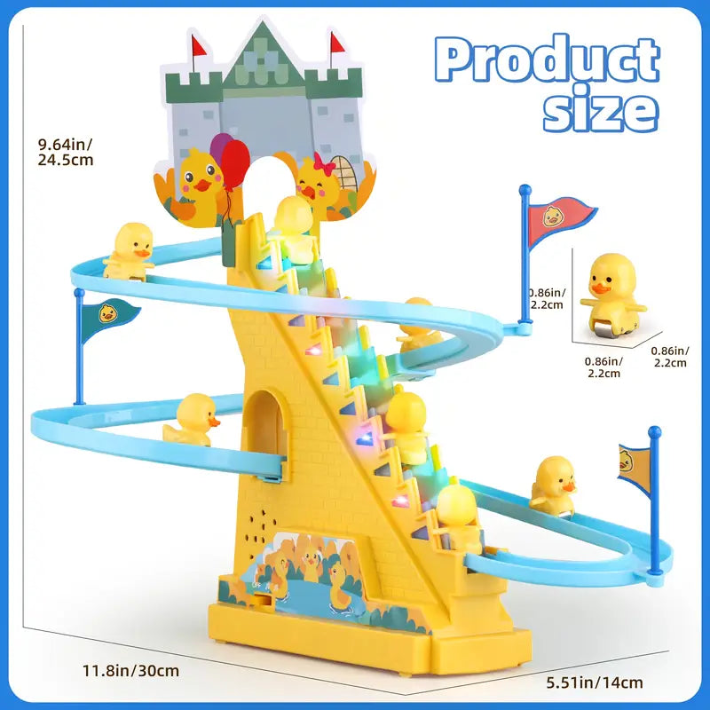Yellow Duck Track Toy