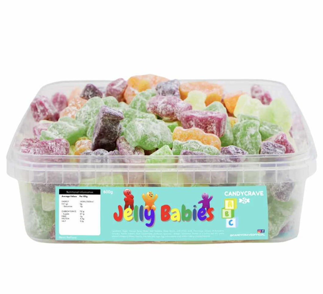 Jelly Babies  Tub 600g