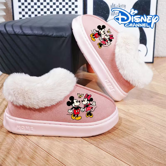 Mickey & Minnie Mouse Slippers