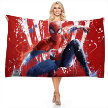 Load image into Gallery viewer, Spiderman Beach Towel