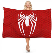 Load image into Gallery viewer, Spiderman Beach Towel