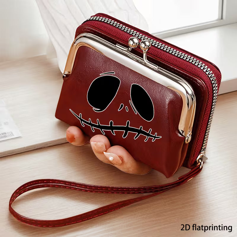 Jack Skellington Multi-Purpose Women'S Short Wallet