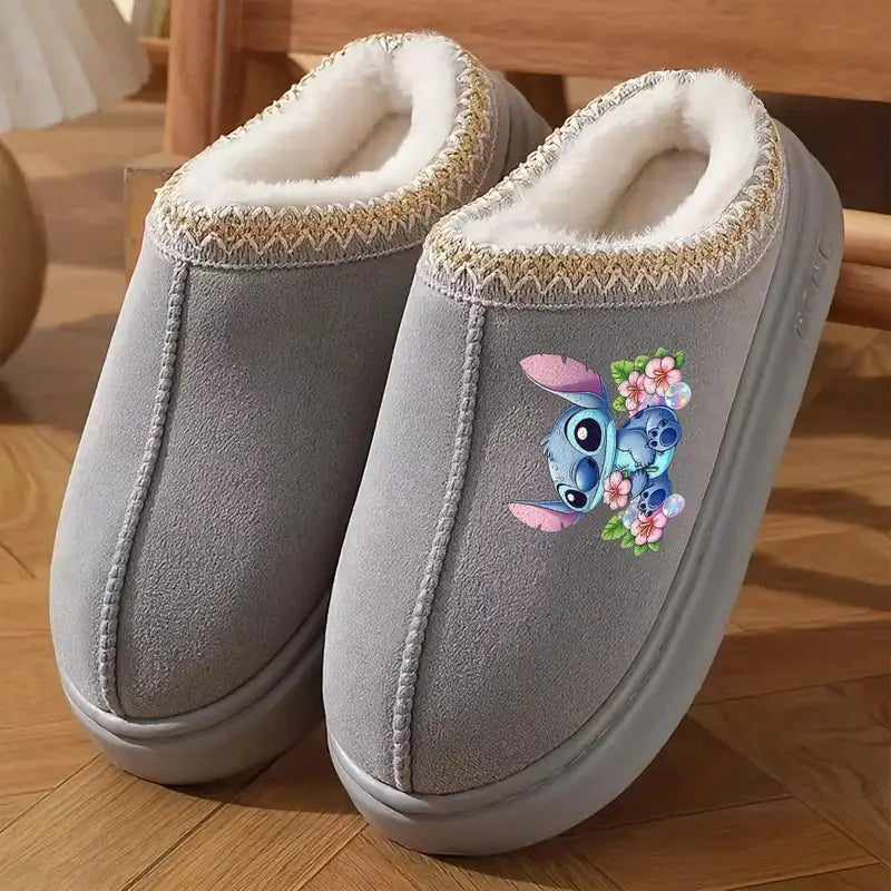 Stitch Plush Slippers