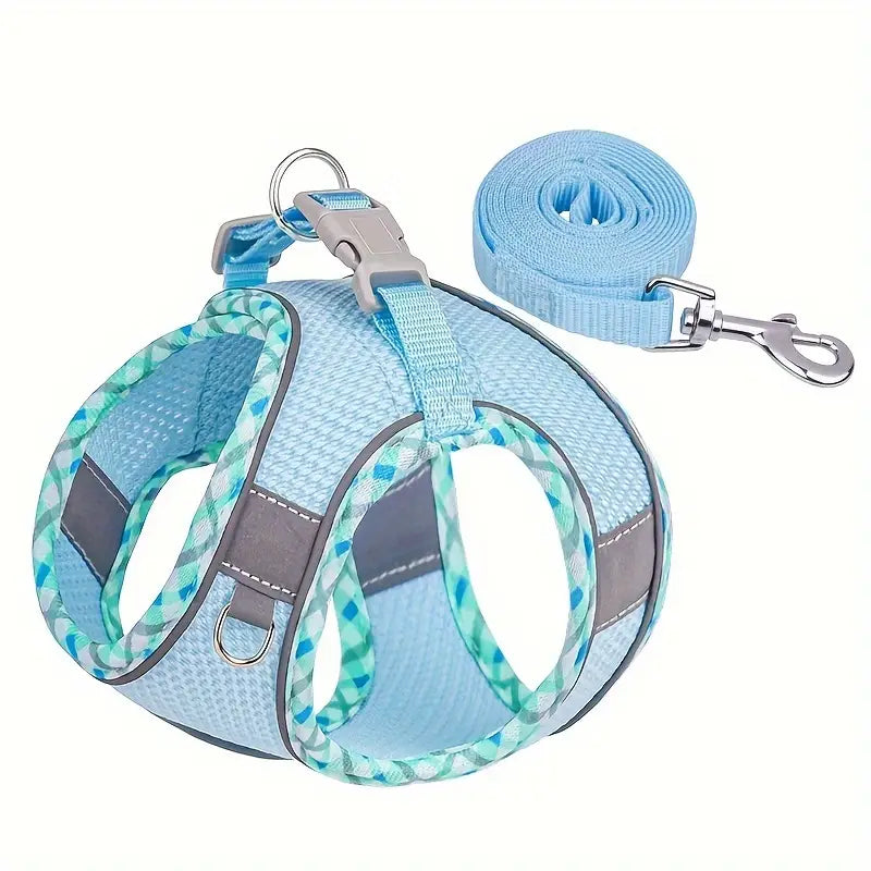 Comfortable No Pull Dog Harness Set
