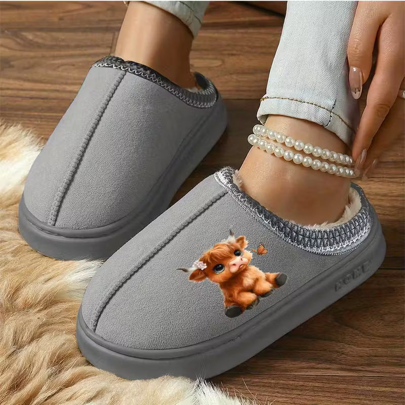 Highland Cow Casual Shoes