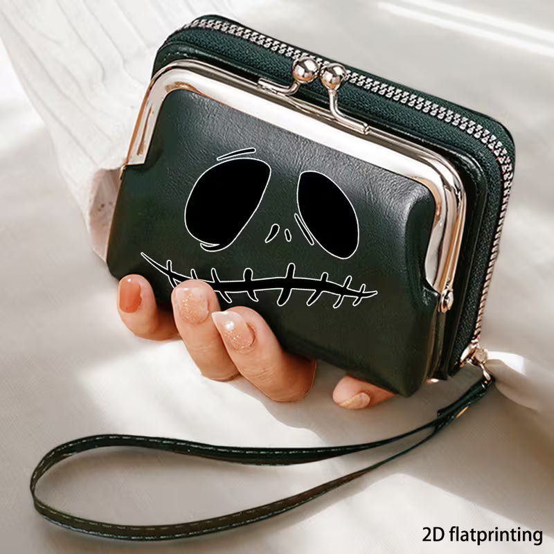 Jack Skellington Multi-Purpose Women'S Short Wallet