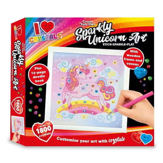 Create Your Own Sparkly Unicorn Art