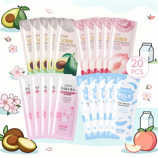 Face Scrub 20pcs Set