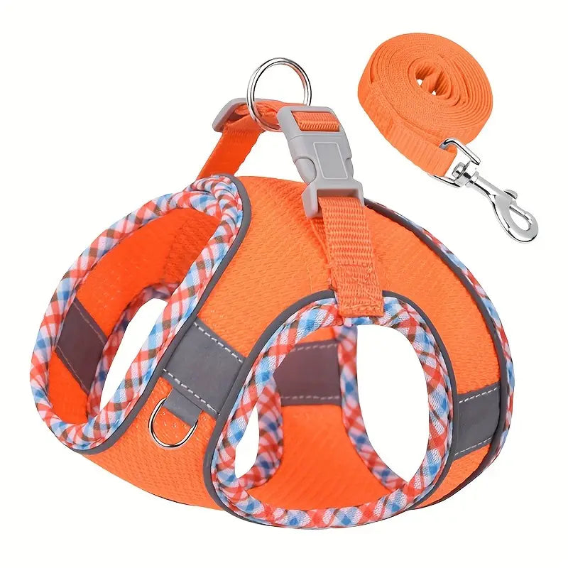 Comfortable No Pull Dog Harness Set
