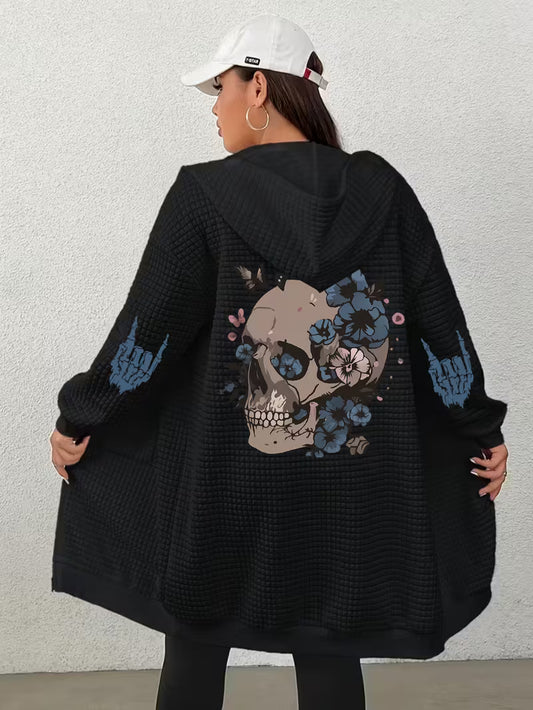 Plus Size Women'S Loose Hoodie